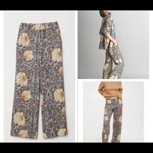 H&M X William Morris Pants